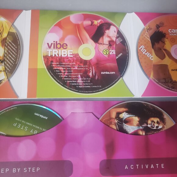 Zumba Exhilarate Fitness DVD Set Complete in Box - Picture 7 of 10